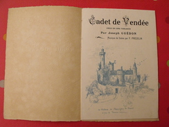 Brochure Théâtre Cadet De Vendée Par Joseph Guédon. Musique De F. Prézelin. 8 Et 9 Octobre 1911 Chateau Gontier - Autores Franceses