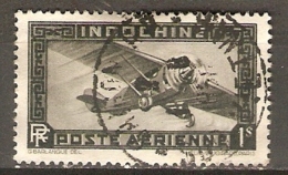 INDOCHINE   -    Aéro   -   1933 .  Y&T N° 11 Oblitéré.   AVION - Airmail