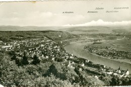 AK Waldshut Am Hochrhein Mit Alpenkette 1955 - Waldshut-Tiengen