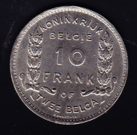 BELGIUM MORIN CAT N° 381b ALMOST UNCIRCULATED. (B25) - 10 Francs & 2 Belgas