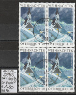 11.11.2011 - SM "Advent 2011 - St. Quirin"  -  4 X O Gestempelt - Siehe Scan  (2995o X4) - Used Stamps