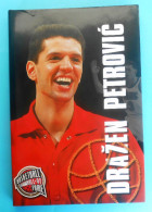 DRAZEN PETROVIC Large Monograph * Basketball NBA New Jersey Brooklyn Nets Portland Trail Blazers Real Madrid Basket-ball - Livres