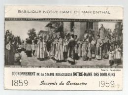 Bas Rhin - 67 - Marienthal En Alsace Couronnement De La Pieta 1859 Fresque De Martin Feuerstein Ed Réservé Basilique - Sonstige & Ohne Zuordnung
