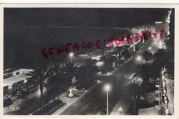 06 - NICE - LA NUIT  LA PROMENADE DES ANGLAIS - CARTE PHOTO - Nice Bij Nacht