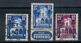 Ph-Algérie- Cour Mauresque 314-314a-314A Oblitérés 195-55 - Gebraucht