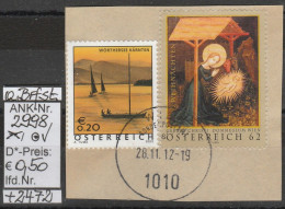 25.11.2011 - SM "Weihnachten 2011" - O Gestempelt (+ ANK-Nr. 2472 FM/DM) - Siehe Scan  (2998o + 2472o) - Used Stamps