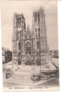 CPA - Belgique - Bruxelles - Église Sainte Gudule - 1937 - Avenues, Boulevards