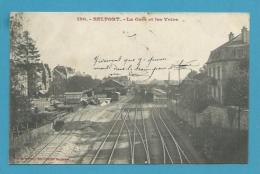 CPA 100 -  Chemin De Fer La Gare BELFORT 90 - Belfort - City