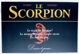 DOSSIER DE PRESSE MARINI - LE SCORPION - Press Books