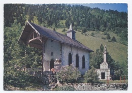 73-Les Bauges Pittoresques La Chapelle De BELLEVAUX Lieu De Pelerinage-RECTO/VERSO--C65 - Bellevaux