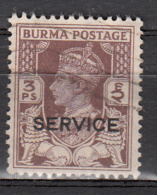 Birmanie Service 27 Obl. - Burma (...-1947)