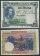 ESPAGNE SPANIEN SPAIN ESPAÑA 1925 1 DE JULIO FELIPE II 100 PTAS - 100 Peseten