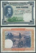 ESPAGNE SPANIEN SPAIN ESPAÑA 1925 1 DE JULIO FELIPE II 100 PTAS - 100 Peseten