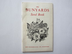 Publicité Jardin Jardinage Bunyards Seed Book Maidstone Kent - Jardinage