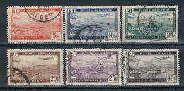 Ph-Algérie- Poste Aérienne-Rade D'Alger- Oblitérés 1946 - Poste Aérienne