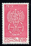 1962  Lutte Contre Le Paludisme  Yv 25 * - Unused Stamps