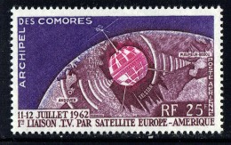 1962   1ère Liaison Par Satellite  Yv PA 7 * - Unused Stamps