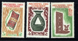 1963   Artisanat Local: Yv 29-31 * - Unused Stamps