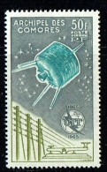 1965  Centenaire De L'U.I.T.  Yv PA 14 * - Unused Stamps