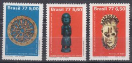 Brazil 1977 Mi#1578-1580 Mint Never Hinged - Neufs