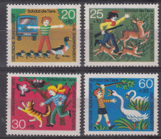 Germany 1972 Mi#711-714 Mint Never Hinged - Unused Stamps