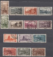 Saar 1926 Mi#108-121 Used Complete Set - Used Stamps