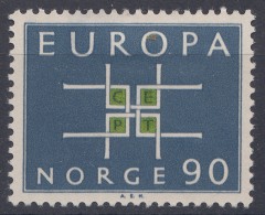 Norway 1963 Europa CEPT Mi#499 Mint Hinged - Ungebraucht
