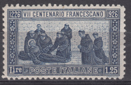 Italy Kingdom 1926 Sassone#199 Mi#238 Mint Hinged - Ungebraucht
