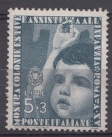 Italy Kingdom 1937 Sassone#415 Mi#569 Mint Never Hinged - Ungebraucht