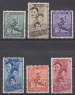 Italy Kingdom 1937 Posta Aerea Sassone#A100-A105 Mi#570-575 Mint Never Hinged - Neufs