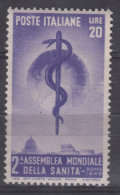 Italy Republic 1949 Sassone#607 Mi#780 Mint Hinged - 1946-60: Ungebraucht
