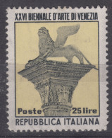 Italy Republic 1952 Sassone#692 Mi#864 Mint Hinged - 1946-60: Neufs