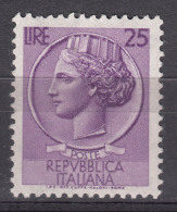 Italy Republic 1953 Sassone#715 Mi#888 Mint Hinged - 1946-60: Neufs