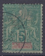 New Caledonia Caledonie 1892 Yvert#44 Used - Used Stamps