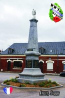 Carte Postale, Militaria, Monuments, World War I Memorials, France (Somme), Aveluy - War Memorials