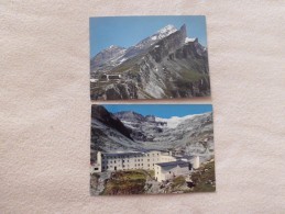 2 Cartes  GEMMIPASS LEUKERBAD - KANDERSTEG ..SPORTHOTEL WILDSTRUBEL - Steg