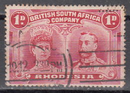 RHODESIA   SCOTT NO.  102B     USED   YEAR  1910 - Altri & Non Classificati