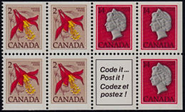 A0856 CANADA 1977, SG 863a  Booklet Pane  MNH - Booklets Pages