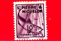 Nuovo - Saint-Pierre E Miquelon - 1938 - Segnatasse - Merluzzo (Gadus Morhua) - Codfish - 10 - Postage Due