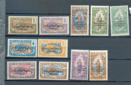 Congo 149 - YT 72 à 75 - 77 - 78 - 81 à 83 - 85 * - Unused Stamps