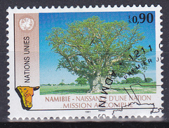 Timbre-poste Oblitéré - Namibie Naissance D'une Nation Mission Accomplie - N° 207 (Yvert) - NATIONS UNIES Genève 1991 - Gebraucht