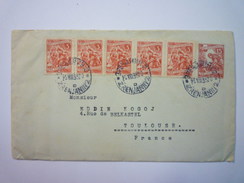 LETTRE Entier Postal Au Départ De  ZRENJANIN 2  à Destination De TOULOUSE  1952   - Lettres & Documents