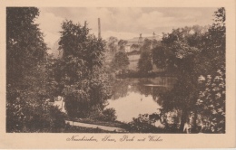 16 / 11 / 222  -  NEUNKIRCHEN  , SAAR   - PARK  MIT  WEIHER - Neukirch (Lausitz)