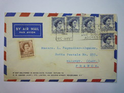 LETTRE Au Départ De  MELBOURNE  à Destination De  MAZAMET   1964   - Briefe U. Dokumente