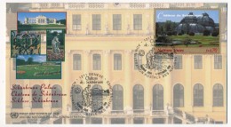 NATIONS UNIES GENEVE - 3 FDC "Chateau De Schönbrunn" - Décembre 1998 - Umweltschutz Und Klima