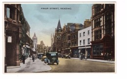 Angleterre Berkshire Reading Friar Street Voiture Automobile Commerce , Carte Non Voyagée Edit Dennis & Sons - Reading