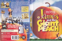 Dvd Zone 2 James And The Giant Peach James Et La Pêche Géante 1996 Walt Disney - Dessin Animé