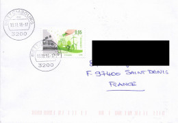 LUXEMBOURG 2016 Europa Think Green Ecology Bettembourg To FRANCE Cover Brief - 1993-.. Giovanni