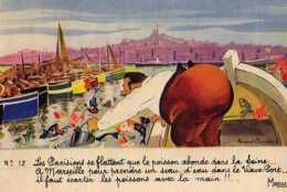 Fernand BOURGEOIS Les Parisiens Se Flattent Que Le Poisson Abonde Dans La Seine - Bourgeois