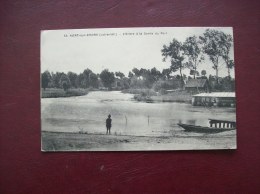 Carte Postale Ancienne De Nort-sur-Erdre: L'Erdre à La Sortie Du Port - Nort Sur Erdre